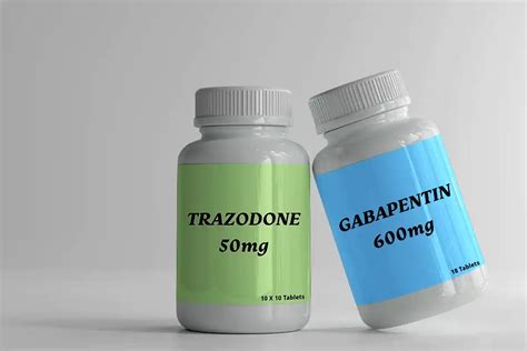 Dogs were given a washout period of at least 1 week between treatments. . Trazodone interactions with gabapentin